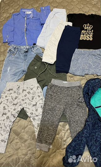 Детские вещи для мальчика 86