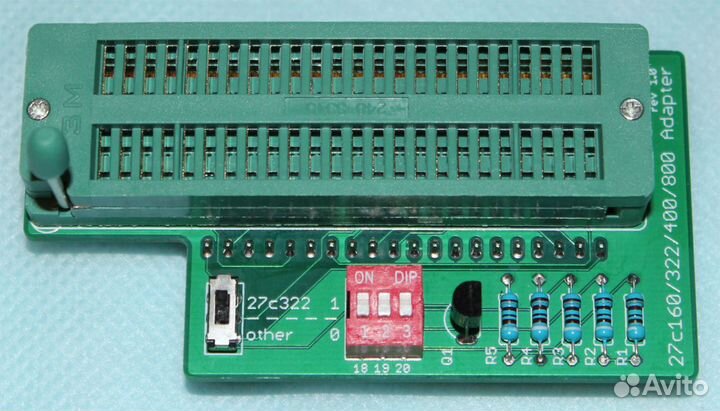Адаптер к TL866 для прошивки 27C160/322/400/800