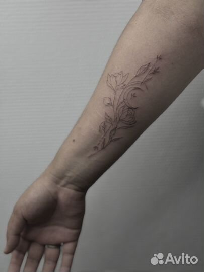 Татуировка до 15см