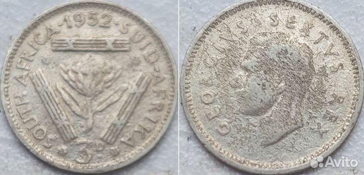 Серебряные монеты стран Африки