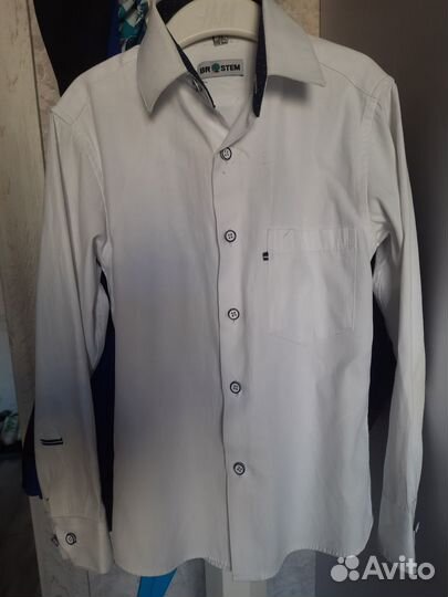 Рубашки для школы 2 шт