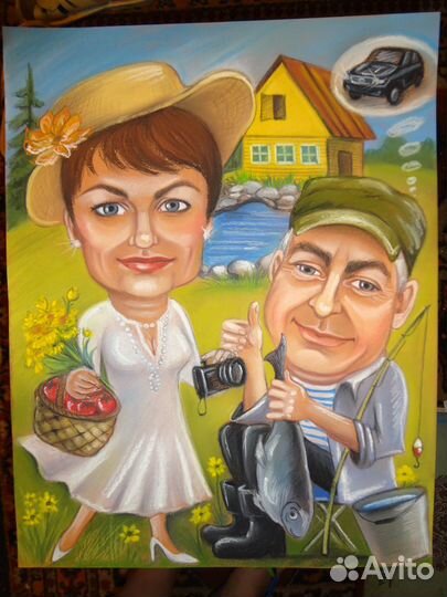 Шаржи и портреты