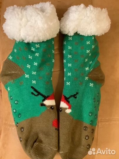 Носки новогодние детские и взрослые
