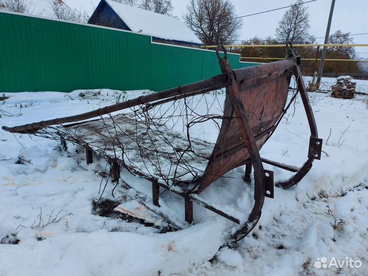 Сани телега для лошади