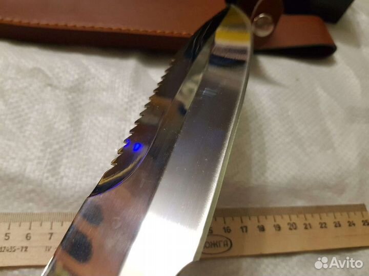 Нож походный с компасом