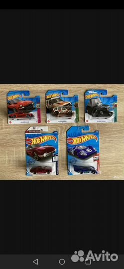 Hot wheels коллекционные