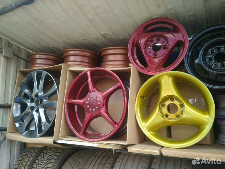 Пескоструй, порошковая покраска дисков