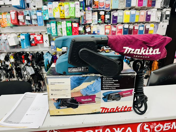 Ленточная шлифмашина Makita 9910