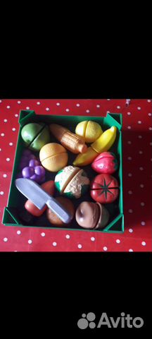 Овощи и фрукты игрушки