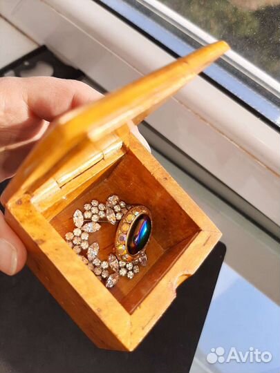 Шкатулка деревянная СССР
