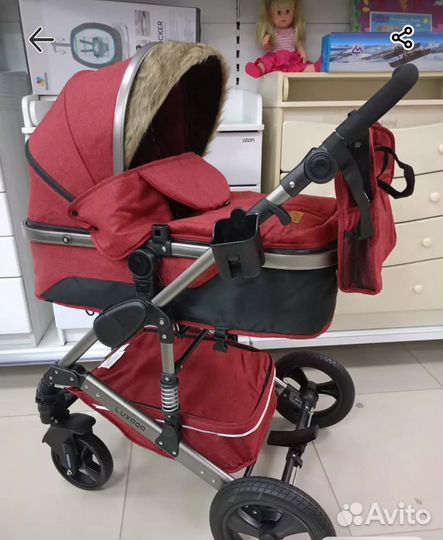 Коляска-трансформер 2 в 1 Luxmom 555