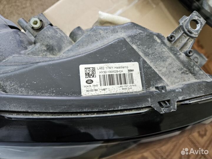 Фара передняя правая левая land rover discovery