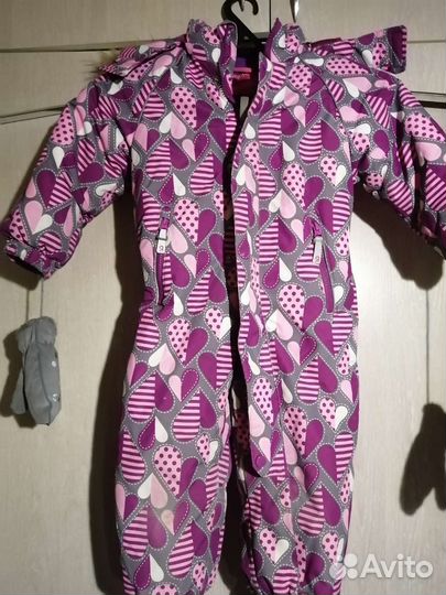 Зимний комбинезон для девочки