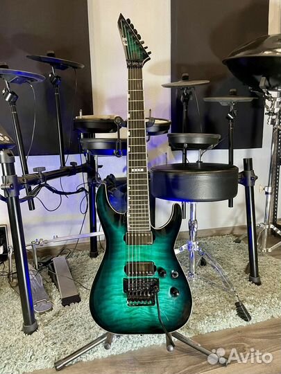 Электрогитара ESP E-II Horizon FR-7 QM BTB
