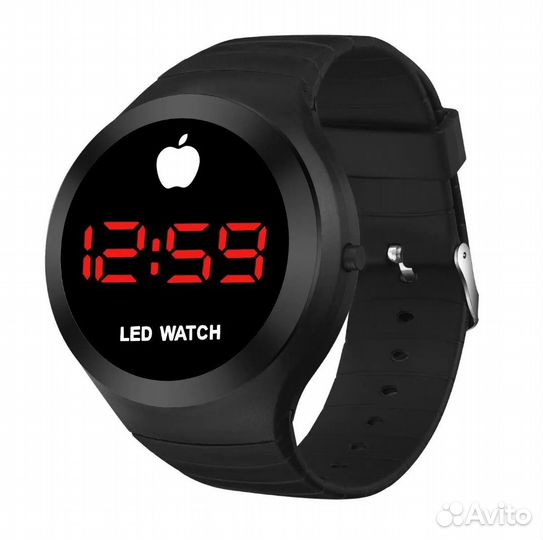 LED watch часы