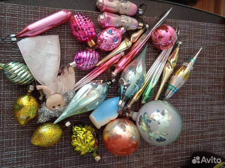 Елочные игрушки СССР