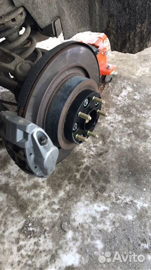 Проставки увеличения колеии