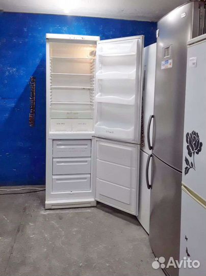 Холодильник бу 2х компрес 200см Zanussi гарантия