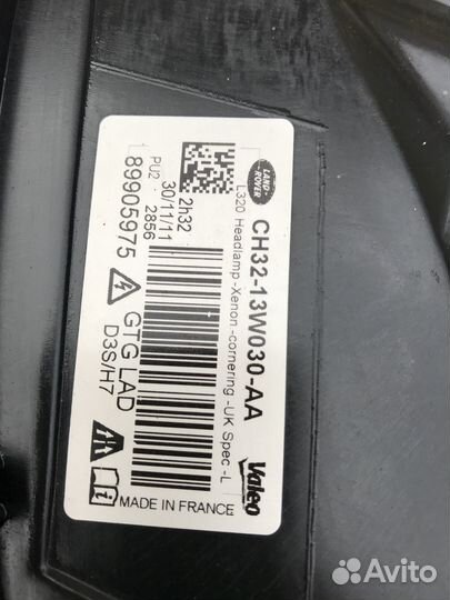 Фары range rover sport рестайлинг