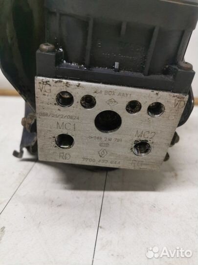 Блок abs Renault Megane 1 BA K7J 2000