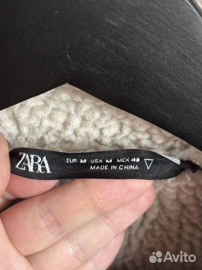 Мужская дублёнка Zara на осень-зиму 48 (M)