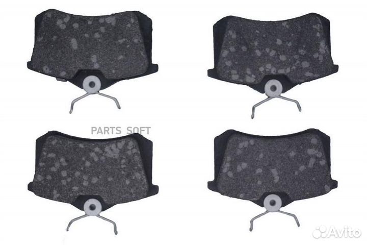 Acdelco 19374455 Колодки зад.citroen/peugeot C4/30