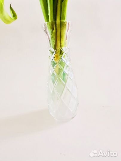 Ваза хрустальная