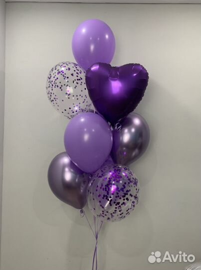 Надуть свои шары гелием, воздушные шары, шарики