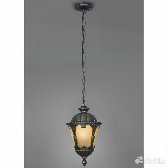 Люстра подвесная металл и стекло классика Польша