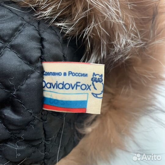 Шапка из чернобурки