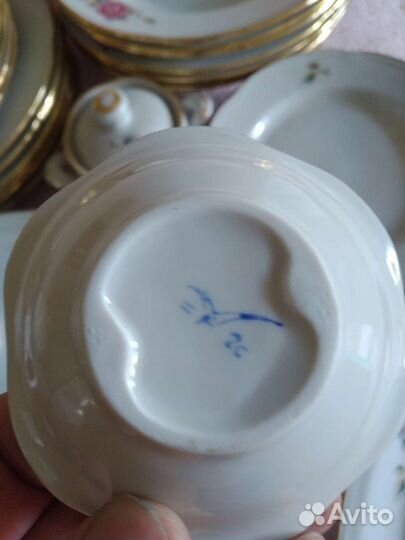 Столовый сервиз фарфор СССР