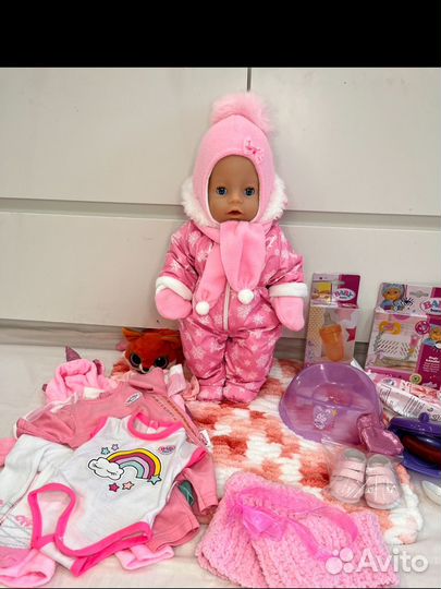 Кукла беби бон тач 43 см. Оригинал с одеждой