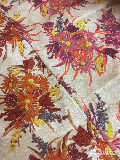 Ткань парча отрез 90х200