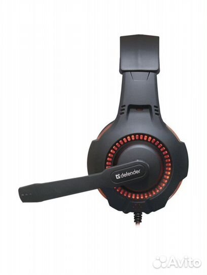 Наушники гарнитура defender warhead g-450 usb