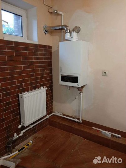 Монтаж отопление, дымохода,любой сложности. Устано