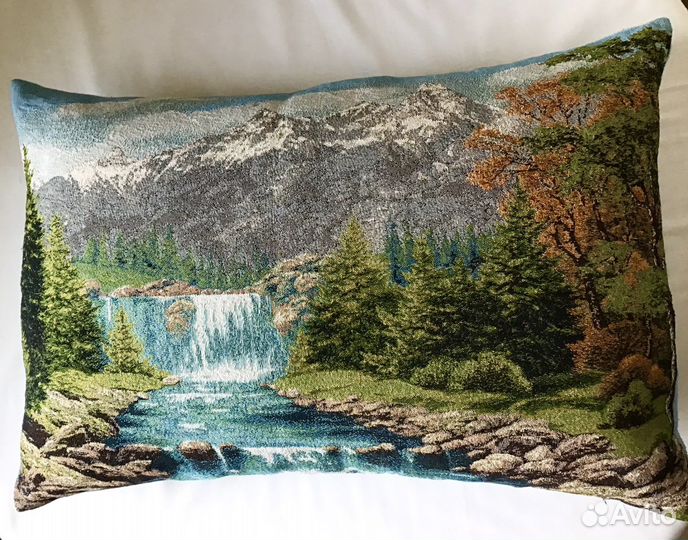 Подушка диванная гобелен 70*50 см