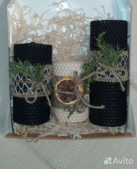 Свечи из пчелиного воска