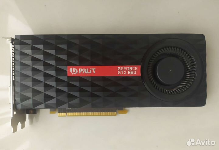 Видеокарта palit GeForce GTX960 /4GB gddrs5/128bit