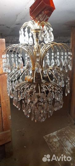 Люстра хрустальная