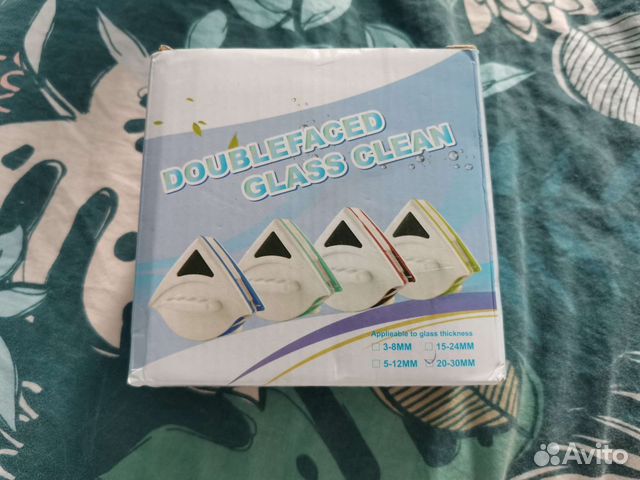 Магнитная щетка для мытья окон