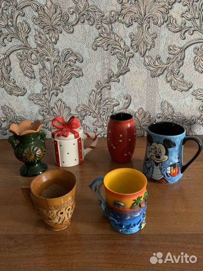 Вазы для экибано и глинянная посуда горшочки,кувши