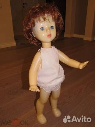 Кукла СССР ходячая Алла 63см Саратовская ф-ка