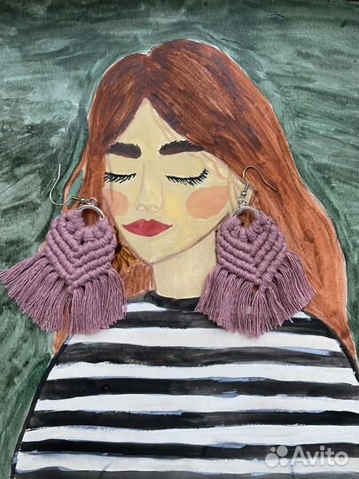 Украшения с стиле бохо. Макраме украшения