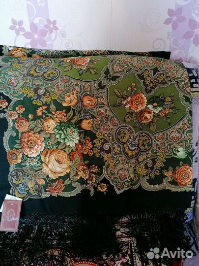 Платок шаль шерсть