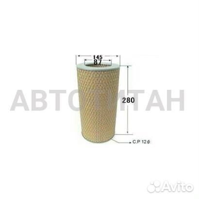 Фильтр воздушный bronco BRA-0595 (A-184 )