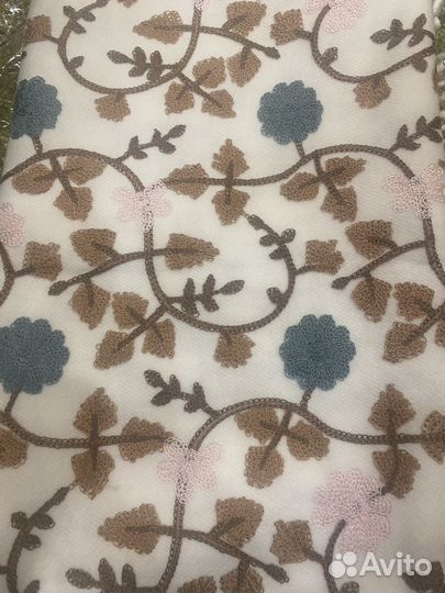 Шарф палантин (натуральгый)