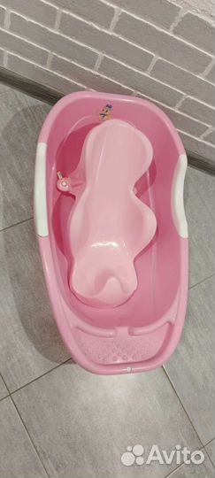Ванночка для купания с горкой