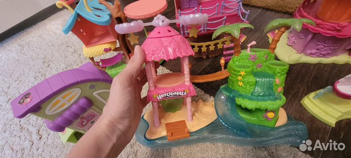 Домики игрушечные пакетом