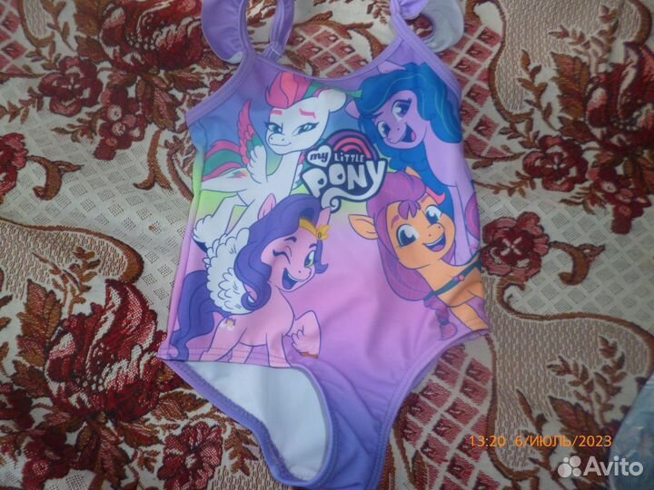 Купальник для девочки новый