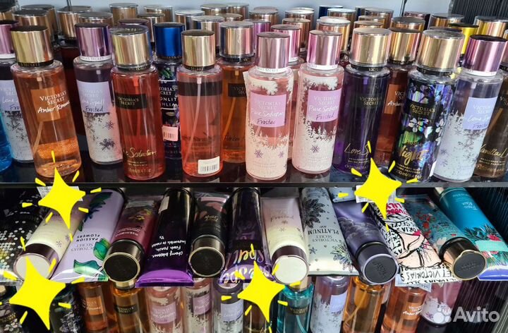Victoria secret спрей для тела и лосьон